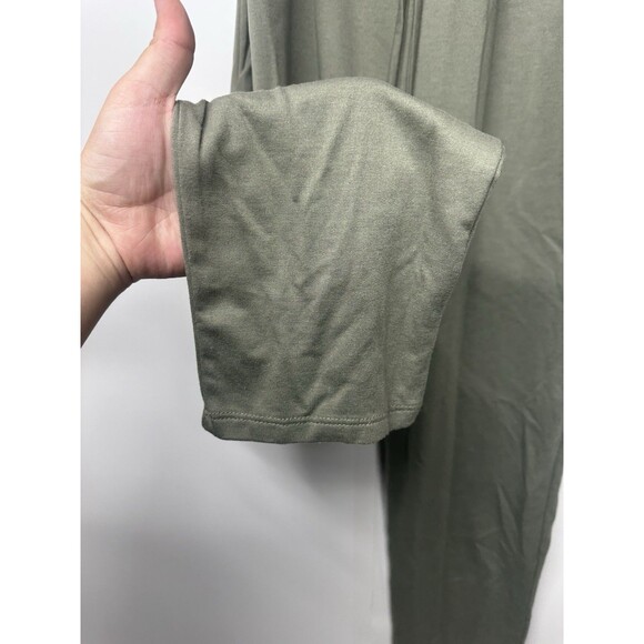 Ambience Women's Sleeveless Jumpsuit - Light Green Size Large - Drawstring Waist - Picture 4 of 12